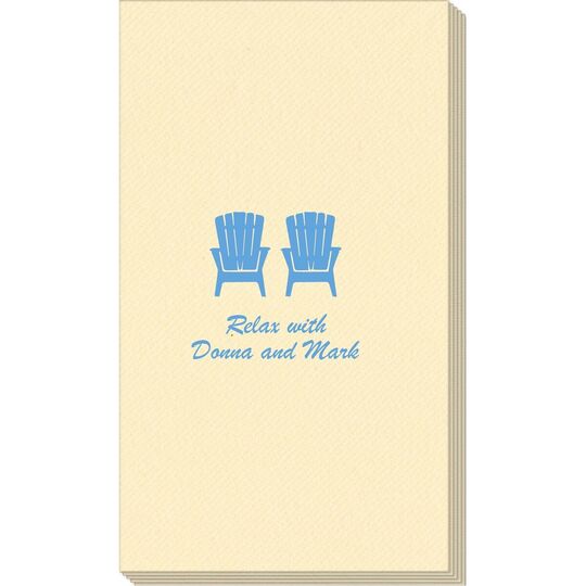 Adirondack Chairs Linen Like Guest Towels